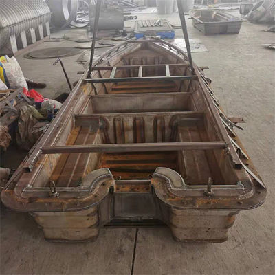 الحديد الزهر HDPE روتومولد قارب صيد 50000 طلقة تصميم CAD